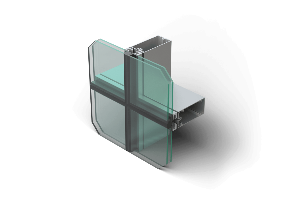 clearwall curtain wall system