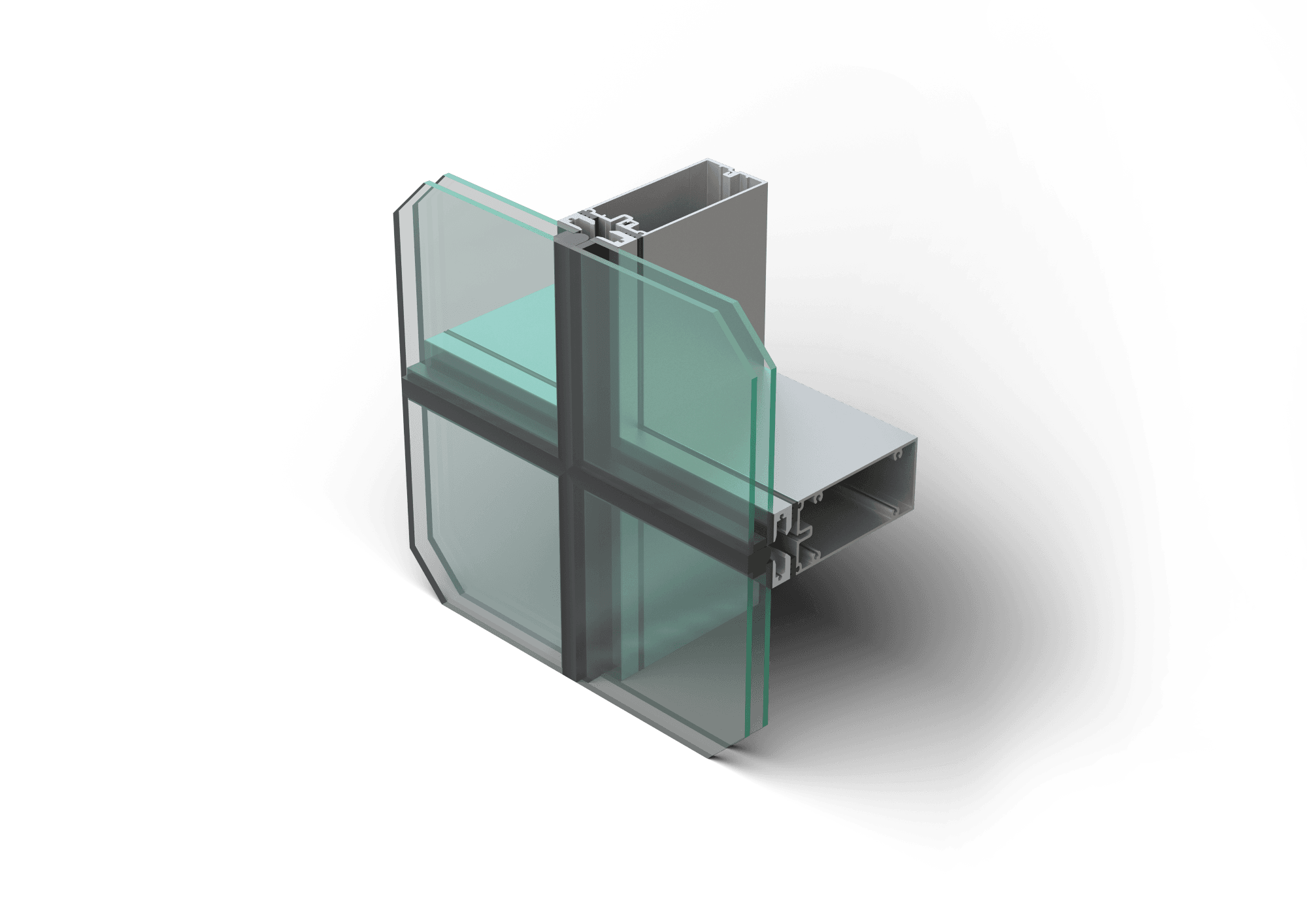 clearwall curtain wall system