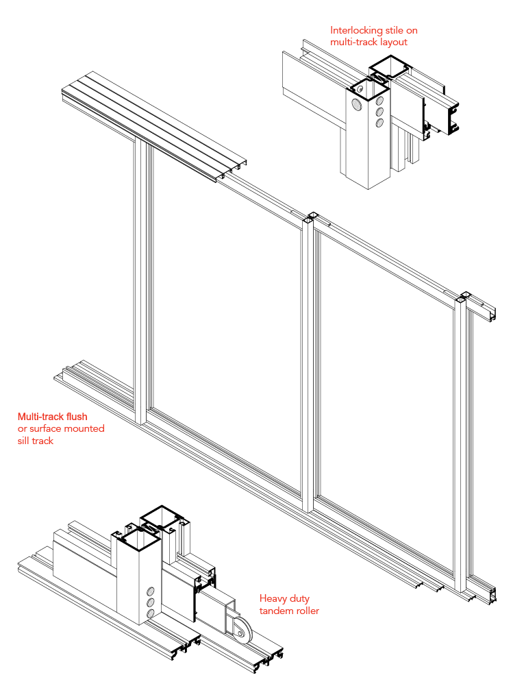1010c Sliding Mall Front