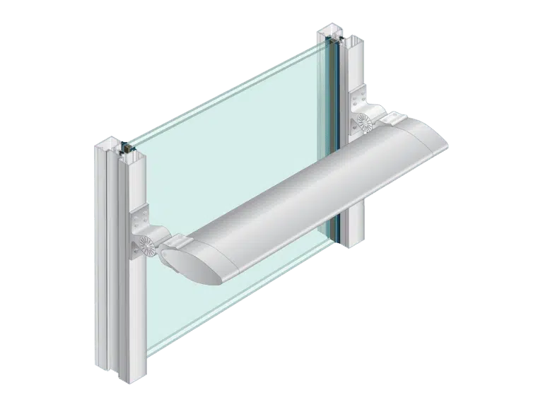 Versoleil SunShade - Single Blade System - Storefront