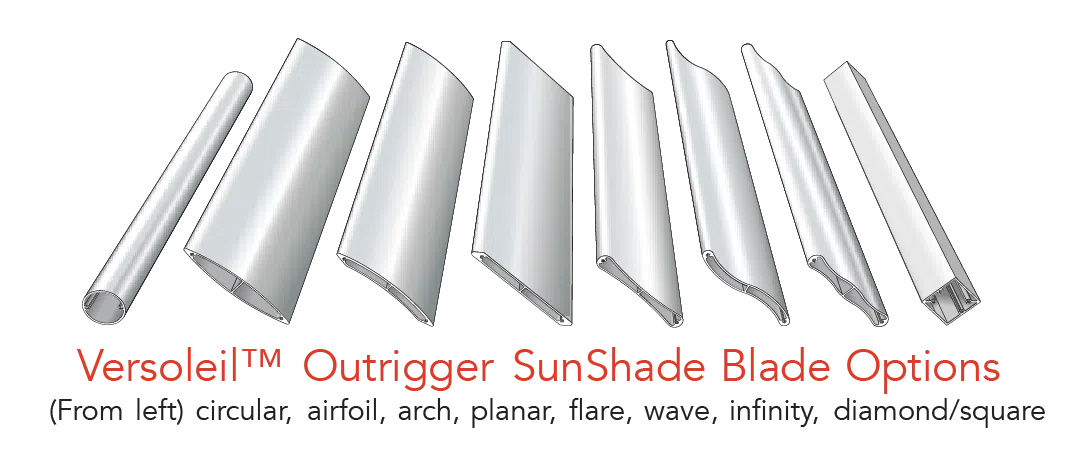 Versoleil SunShade - Outrigger System - Storefront