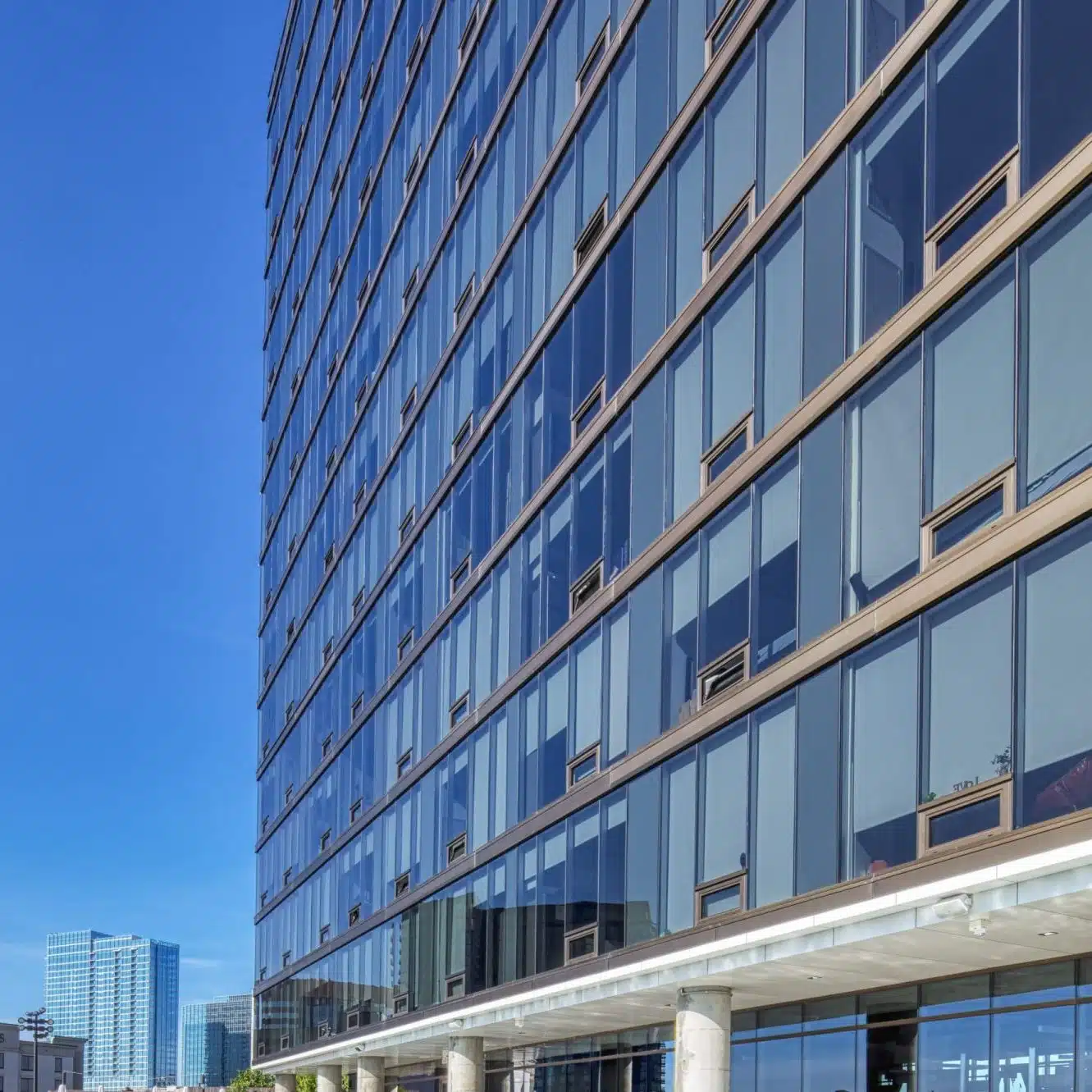 Kenect Nashville Apartments, Window Wall System, Kawneer