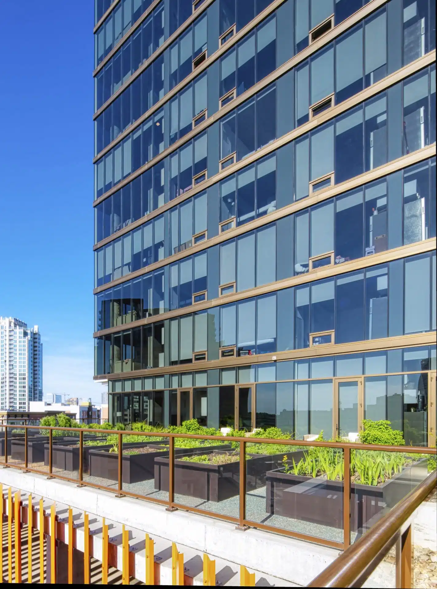 Kenect Nashville Apartments, Window Wall System, Kawneer
