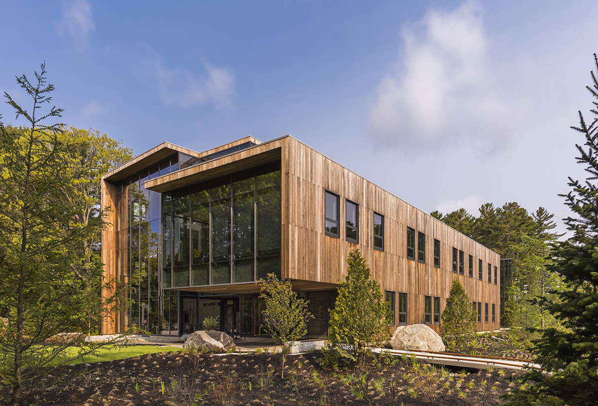 Roux Center for the Environment, Kawneer Education Sector Projects, 1600 Wall System 2 Curtain Wall