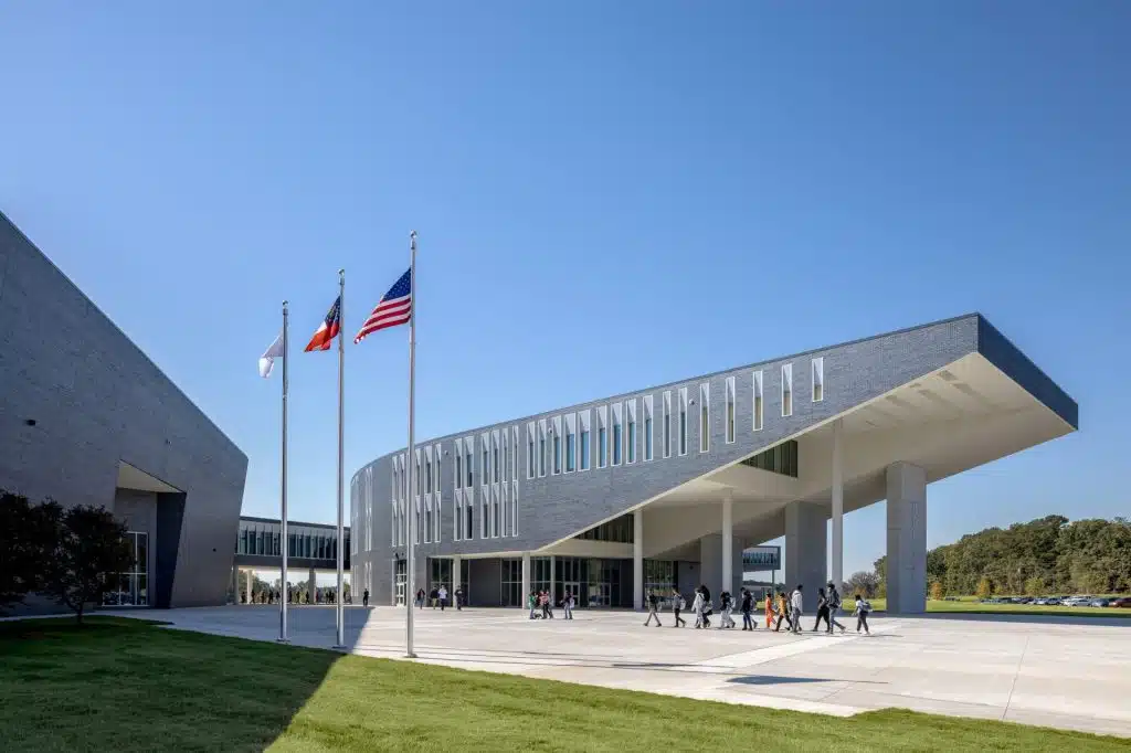 morrow high school ellenwood georgia atlanta kawneer k-12 education architecture design
