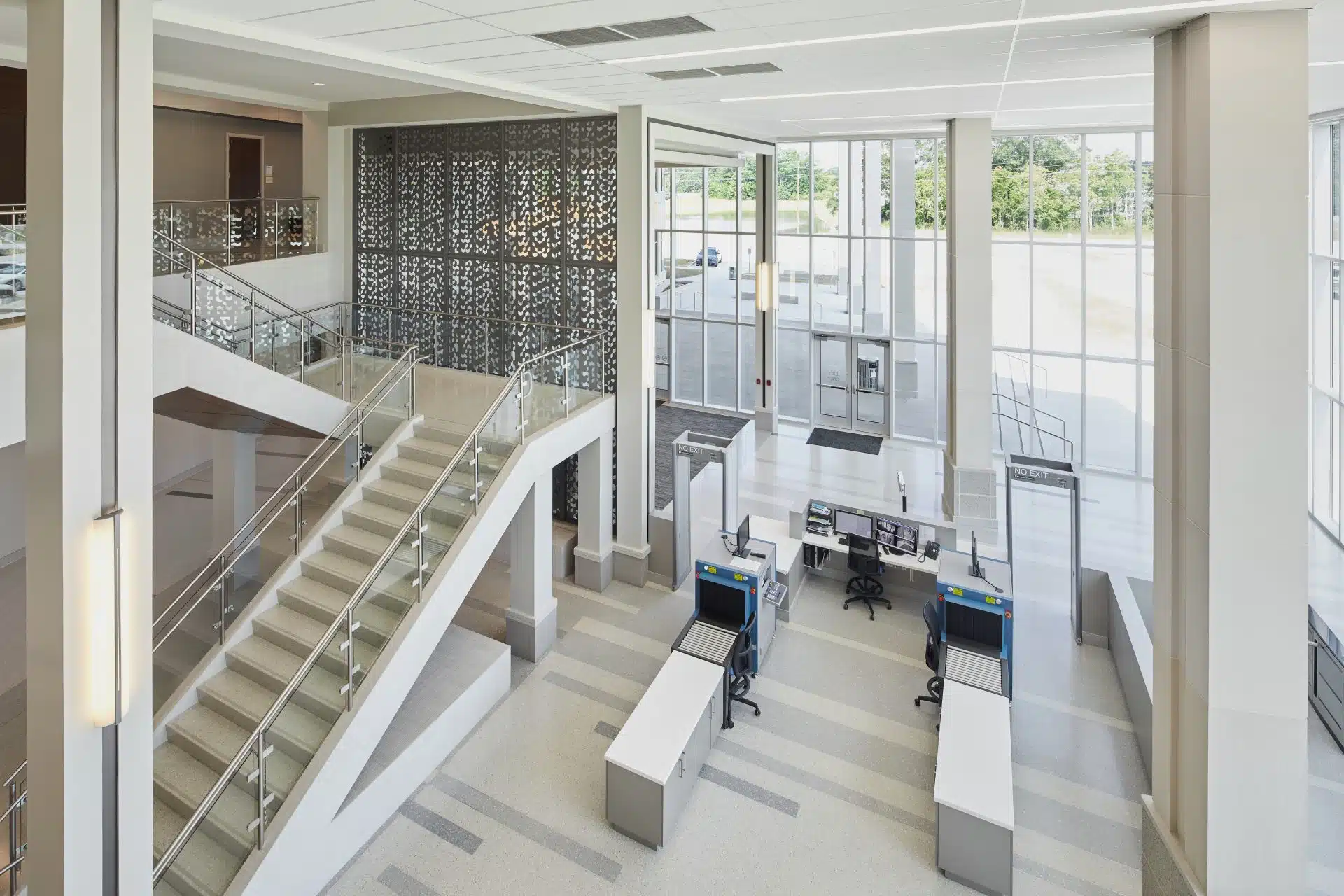 Ascension Parish Courthouse, Gonzales, Louisiana, Kawneer