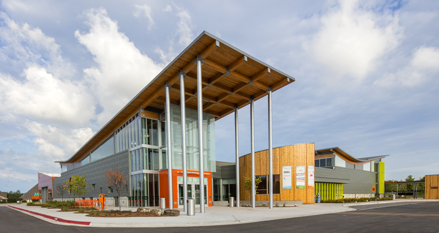 Amazeum Children's Museum, Bentonville, Arkansas, Kawneer