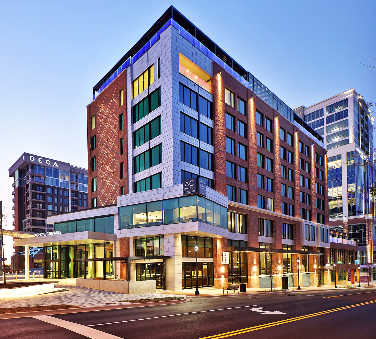 AC Hotel Greenville South Carolina Kawneer Arts & Leisure Projects