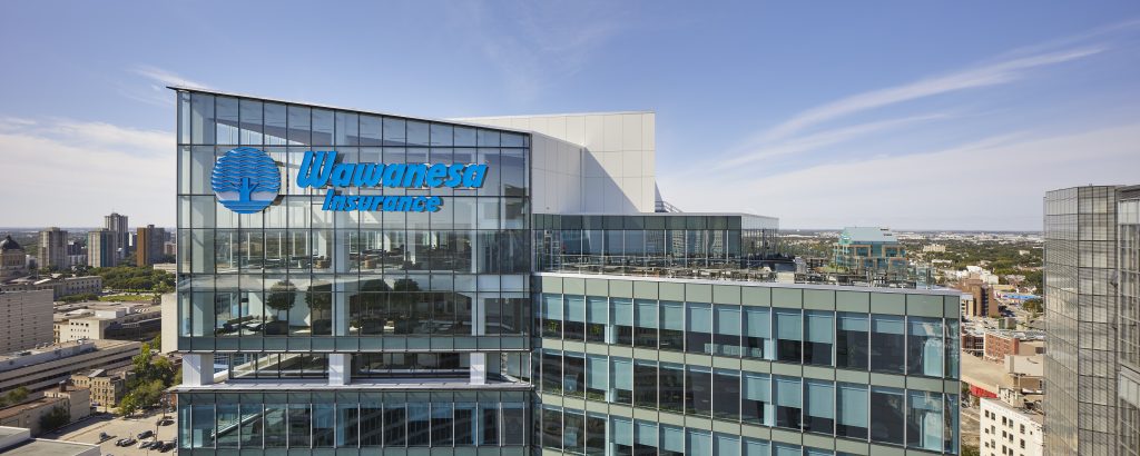 Wawanesa Mutual Insurance Company Headquarters Kawneer