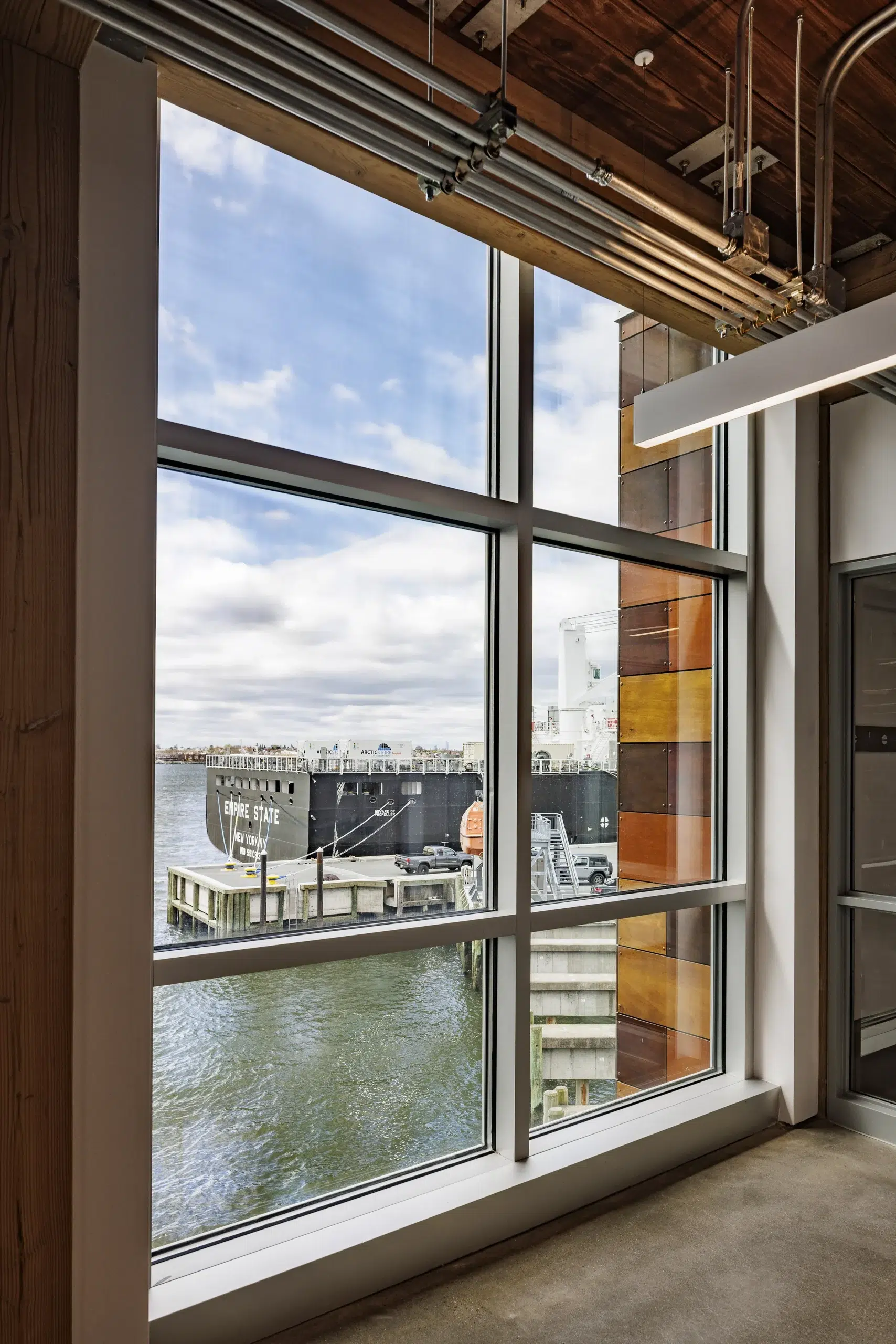 William Austen Marine Education and Seamanship Center is the highlight of new construction at Maritime College SUNY Kawneer