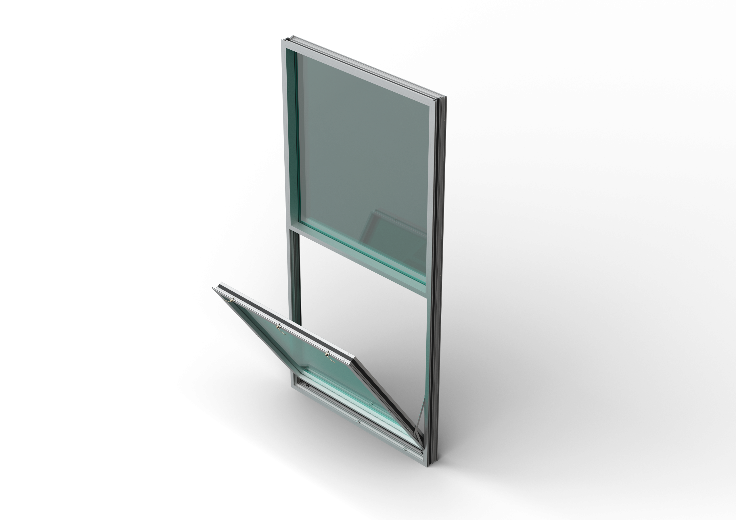 OptiQ® Offset Fixed/Projected Series Window Kawneer