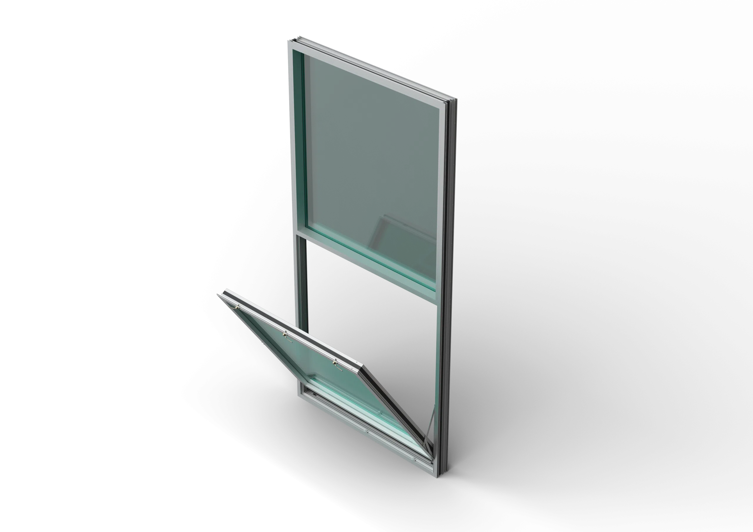 OptiQ® Offset Fixed/Projected Series Window Kawneer