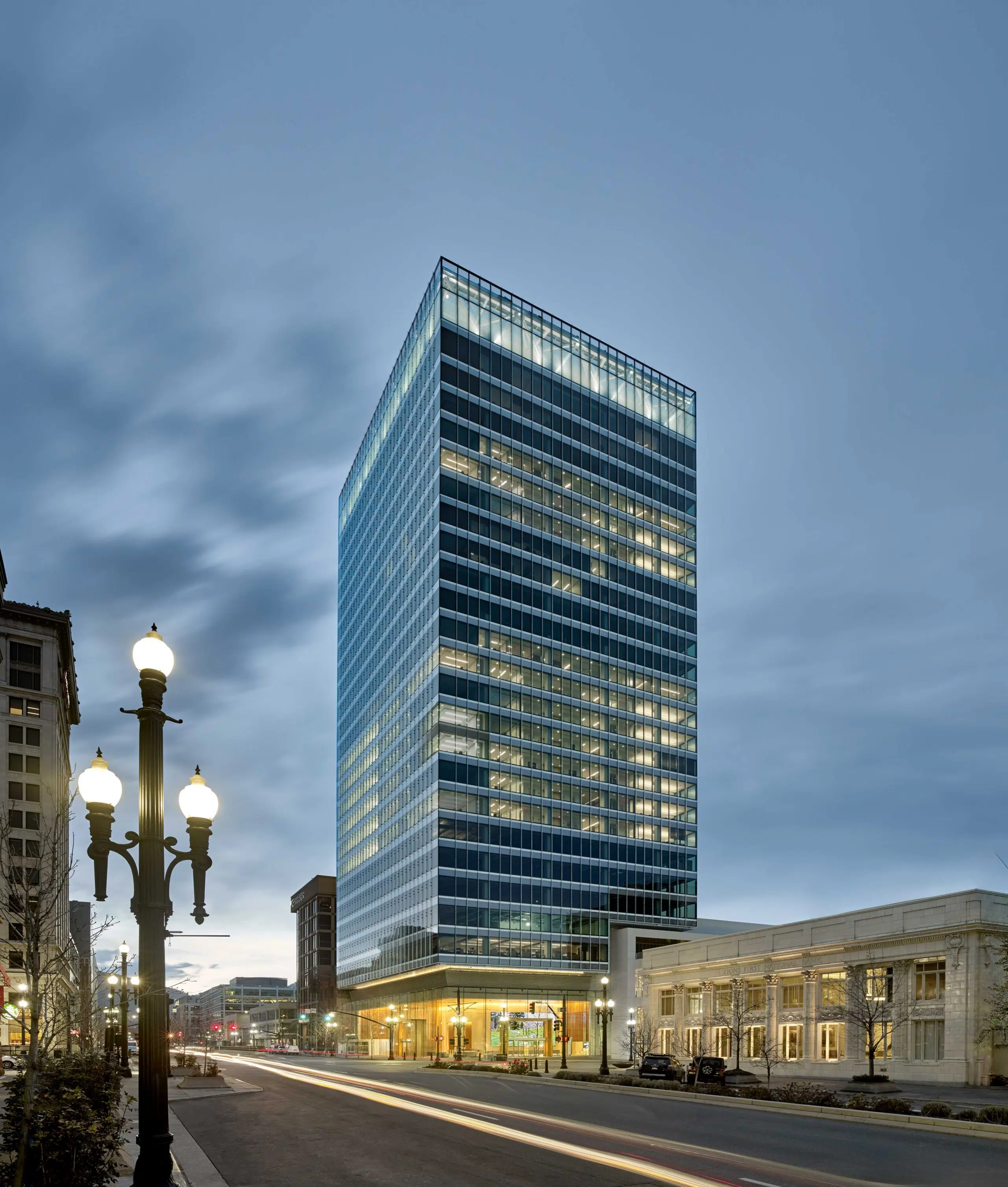 111 Main Salt Lake City Utah Kawneer Collaborative Unitized Curtain Wall