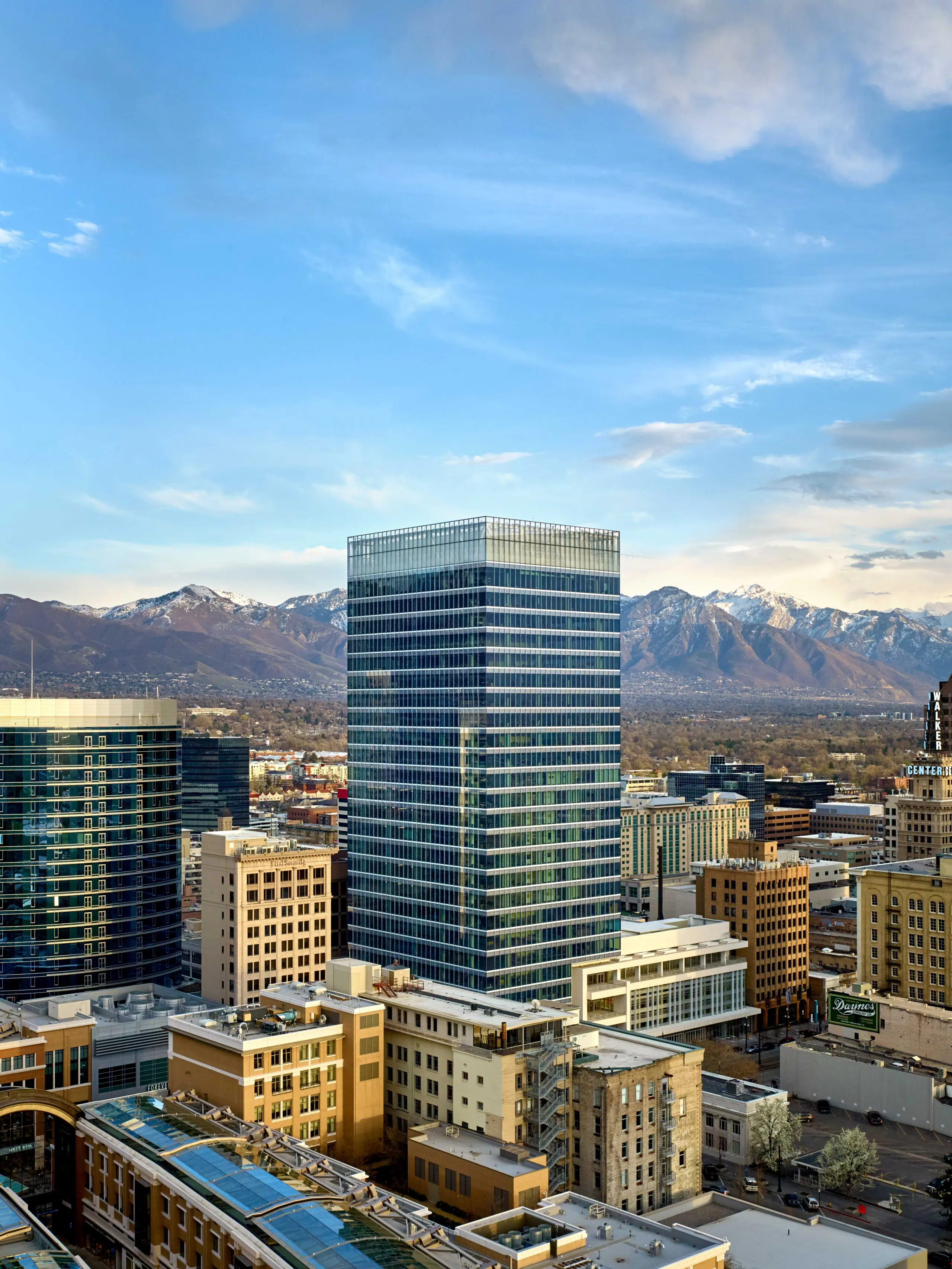 111 Main Salt Lake City Utah Kawneer Collaborative Unitized Curtain Wall