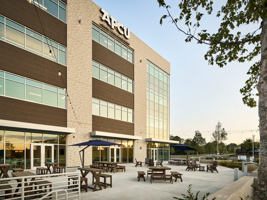APCU/Center Parc Credit Union Headquarters - Kawneer Office